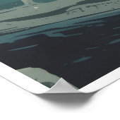 Weltall Tour-Mid Century Futurismus ポスター (角)