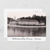 Weltenburg Abbey Berely、Danube修道院ドイツ ポストカード (正面/裏面)