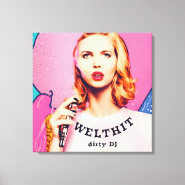 WELTHIT, blond Ladies  - Pop Art Serie キャンバスプリント