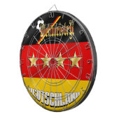 Weltmeisterドイツドイツの世界のチャンピオン ダーツボード (正面右)