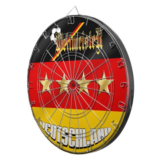 Weltmeisterドイツドイツの世界のチャンピオン ダーツボード (正面右)