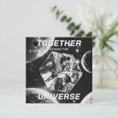 Weltraum Gruß Universum Erinnerungsfotos 3D Würfel (スタンド正面)