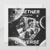 Weltraum Gruß Universum Erinnerungsfotos 3D Würfel (正面)