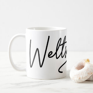 Weltschmerz、ドイツ語、World Weariness、ドイツ語 コーヒーマグカップ