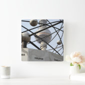 Weltzeituhr Fernsehturm Berlin スクエア壁時計 (ホーム)