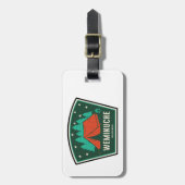 Weminuche Wilderness Colorado Camping ラゲッジタグ (正面縦)