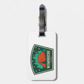 Weminuche Wilderness Colorado Camping ラゲッジタグ (裏面縦)