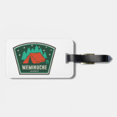 Weminuche Wilderness Colorado Camping ラゲッジタグ (裏面横)