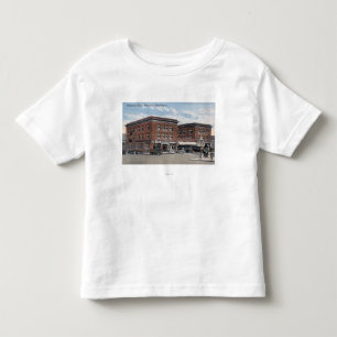 Wenatcheeのホテルの外観 トドラーTシャツ