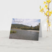 Wenatcheeの川 カード (黄色い花)