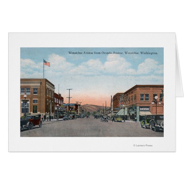 Wenatchee AveビューからOrondo Ave (正面横)