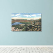 Wenatchee, WashingtonView of Ohme Gardens # 1 キャンバスプリント (インサイチュ (ウッドフロア))