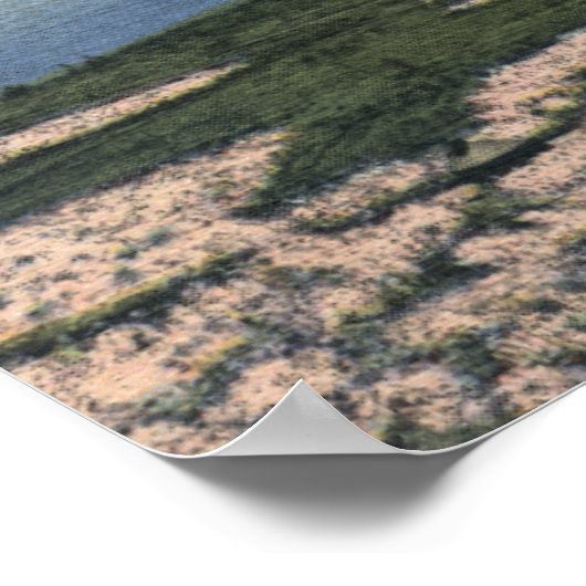 Wenatchee, WashingtonView of Ohme Gardens # 1 ポスター (角)