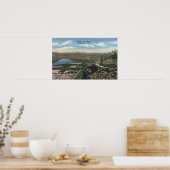 Wenatchee, WashingtonView of Ohme Gardens # 1 ポスター (キッチン)