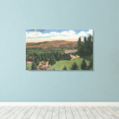 Wenatchee, WashingtonView of Ohme Gardens # 2 キャンバスプリント (インサイチュ (ウッドフロア))