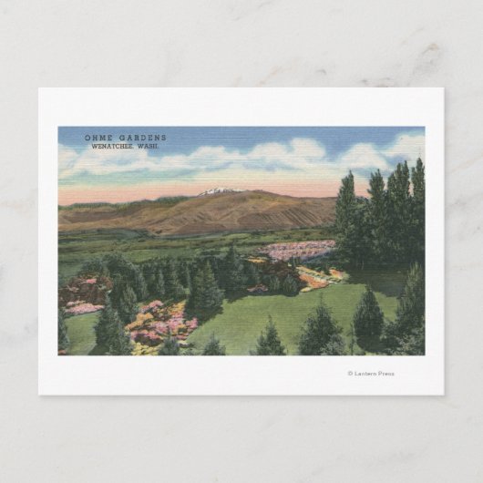 Wenatchee, WashingtonView of Ohme Gardens # 2 ポストカード (正面)