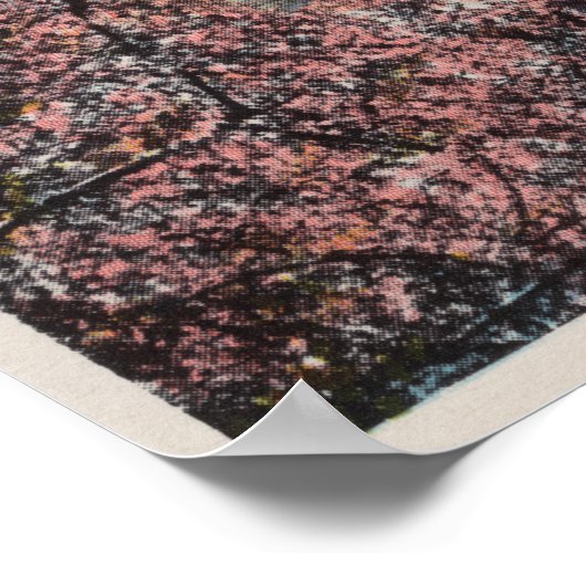 Wenatchee, WAView of Cashmere with Trees ポスター (角)