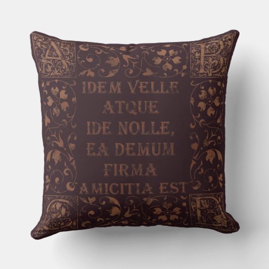 Wendekissen "Amicitia Romance" クッション (裏面)