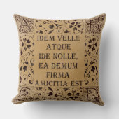 Wendekissen "Amicitia Romance" クッション (正面)