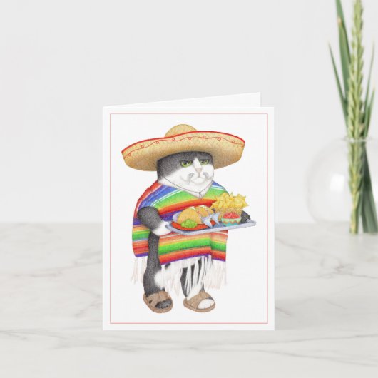 WENDELITOクリスマススペインのノートカード シーズンカード (正面)