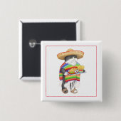 WENDELITOスクエアボタン 缶バッジ (正面&裏面)