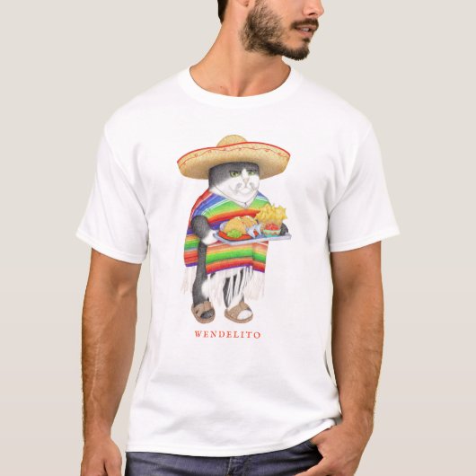 WendelitoメンズTシャツ Tシャツ (正面)
