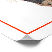 WENDELITO食べより多くのタコス12"x12"ポスター ポスター (角)