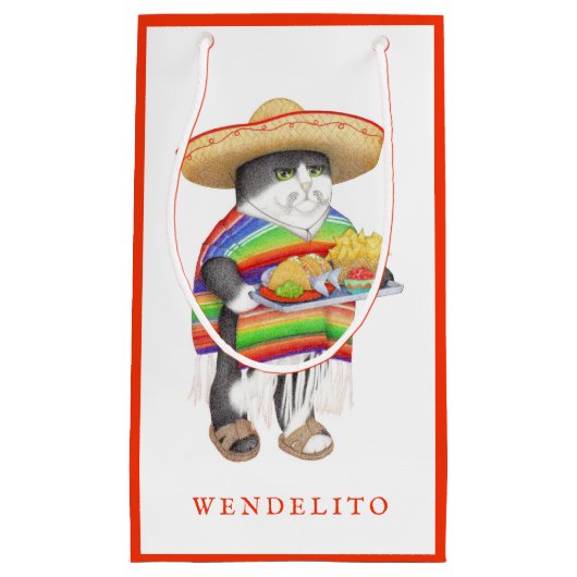 WENDELITO 小型ギフトバッグ スモールペーパーバッグ (正面)