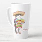 WENDELITO 背の高いラテマグ カフェラテマグ (左アングル)