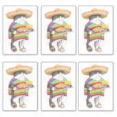 WENDELITO 14インチ（6小）ビニールシール シール (正面)