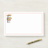 WENDELITO CAT 10"X6"ノートを投稿 ポストイット (デスク)