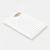 WENDELITO CAT 10"x6"ノート+線 ポストイット (アングル)