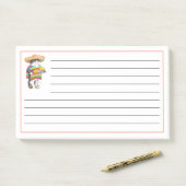 WENDELITO CAT 10"x6"ノート+線 ポストイット (デスク)