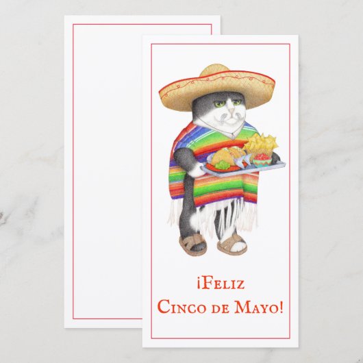 WENDELITO Cinco de Mayo 8x4フラットカード シーズンカード (正面/裏面)