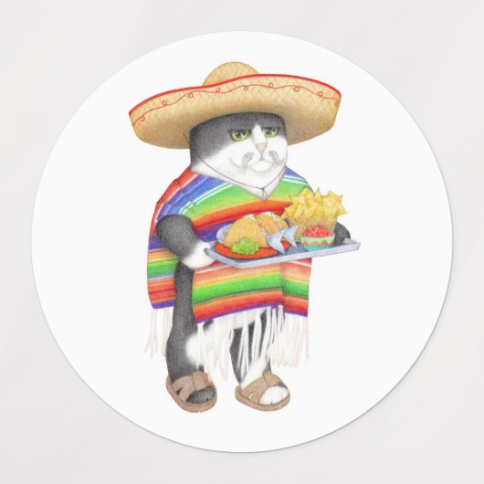 WENDERITO防水接着ラベル ラベル (デザイン1)