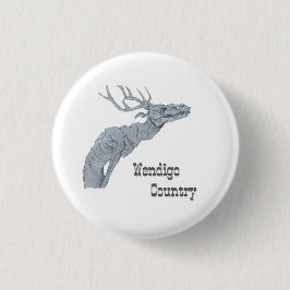 Wendigo Country Algonquian Folklore Button 缶バッジ