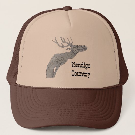Wendigo country trucker hat キャップ (正面)