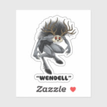 Wendigo "Wendell" Cryptidシール