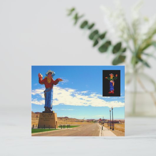 Wendoverは-日及び夜 ポストカード (スタンド正面)