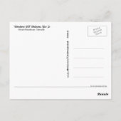 Wendoverは-日及び夜 ポストカード (裏面)