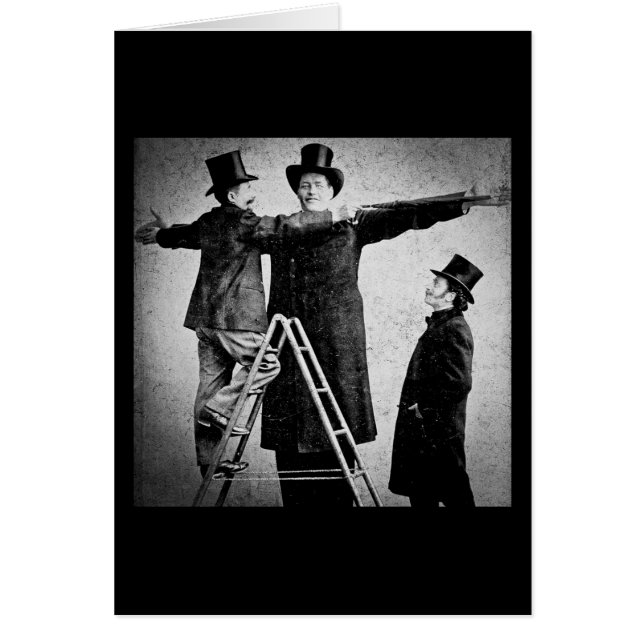 Wendtのキャビネットカード巨大なサーカスの変種の余興 (正面)