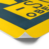 Wengen Oberland Bernois Switzerland Vintage Ski ポスター (角)