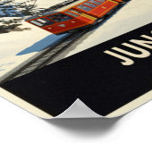 Wengen, Switzerland: 1960s Vintage Travel Poster ポスター (角)