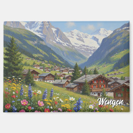 Wengen Switzerland Travel マグネット