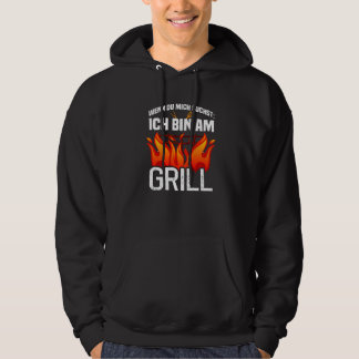 Wenn du mich sucht ich bin am Grill   パーカ