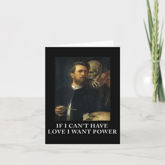 Wenn Ich Keine Liebe Haben Kann, Will Ich Macht Mi カード (正面)