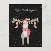 Wenskaart (10,8 x 14,2 cm) - Fijne Feestdagen ポストカード (正面)