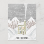 Wenskaart (10,8 x 14,2 cm) - Fijne Feestdagen ポストカード (正面)