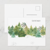 Wenskaart (10,8 x 14,2 cm) - Fijne Feestdagen ポストカード (正面/裏面)