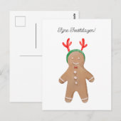 Wenskaart (10,8 x 14,2 cm) - Fijne Feestdagen ポストカード (正面/裏面)
